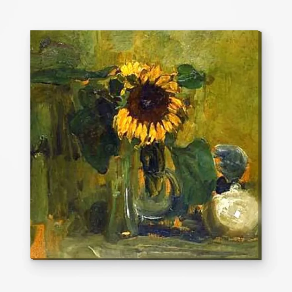 Pintar por Números - Bodegón con girasol