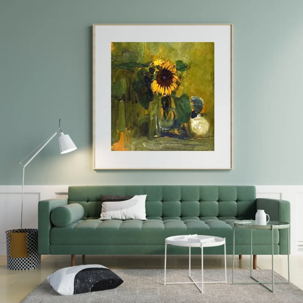 Pintar por números Bodegón con girasol – foto 3