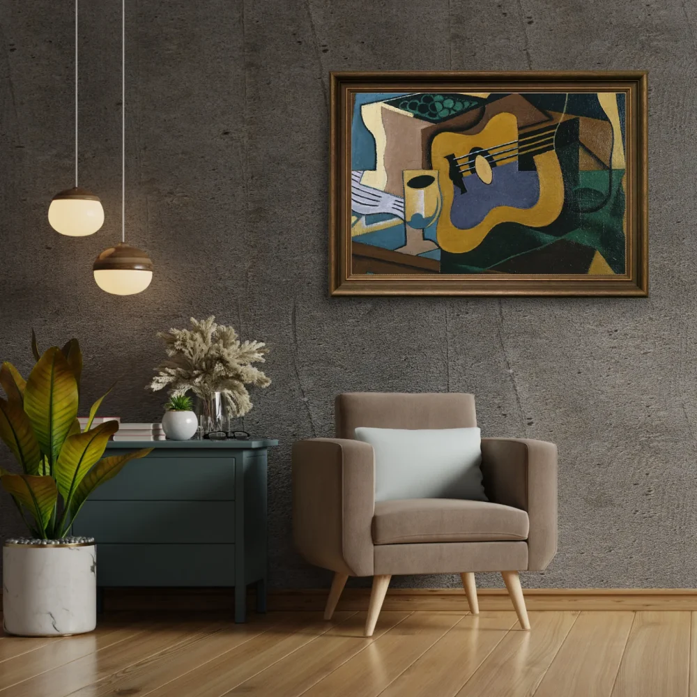 Pintar por números Bodegón con guitarra – foto 3