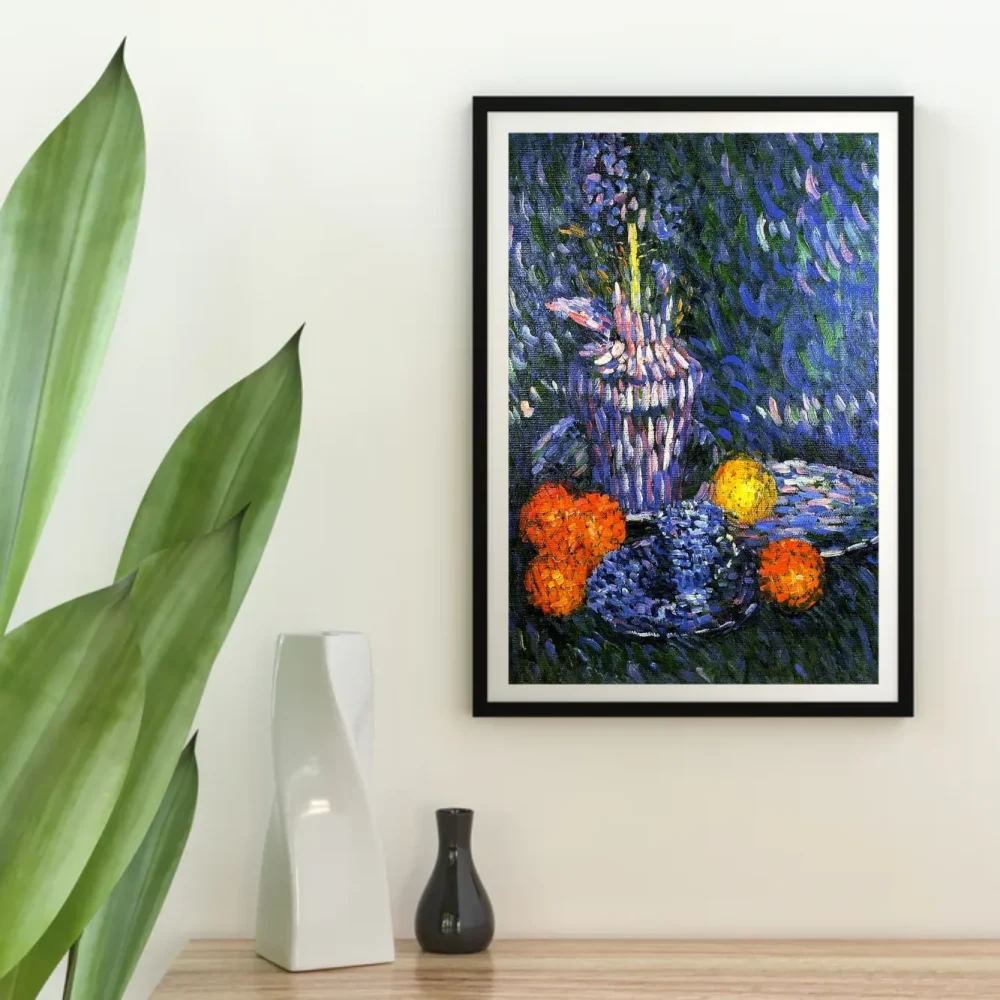 Pintar por números Bodegón con jacinto y naranjas – foto 4