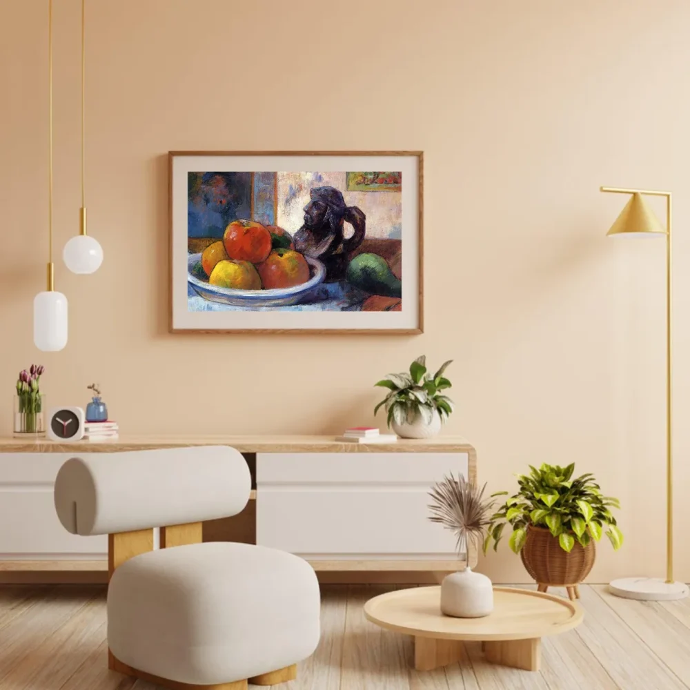 Pintar por números Bodegón con manzanas, pera y jarra retrato – foto 3