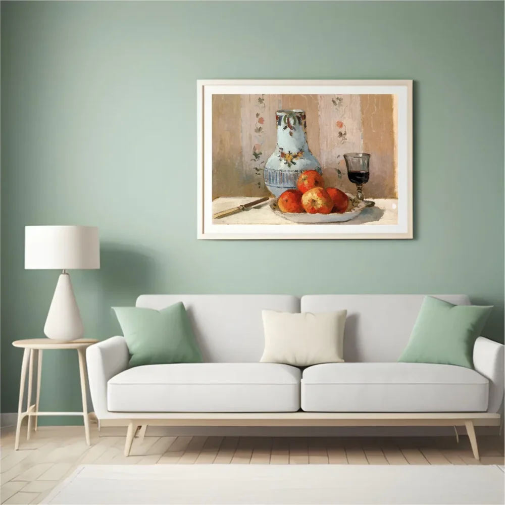Pintar por números Bodegón con manzanas y jarra – foto 4
