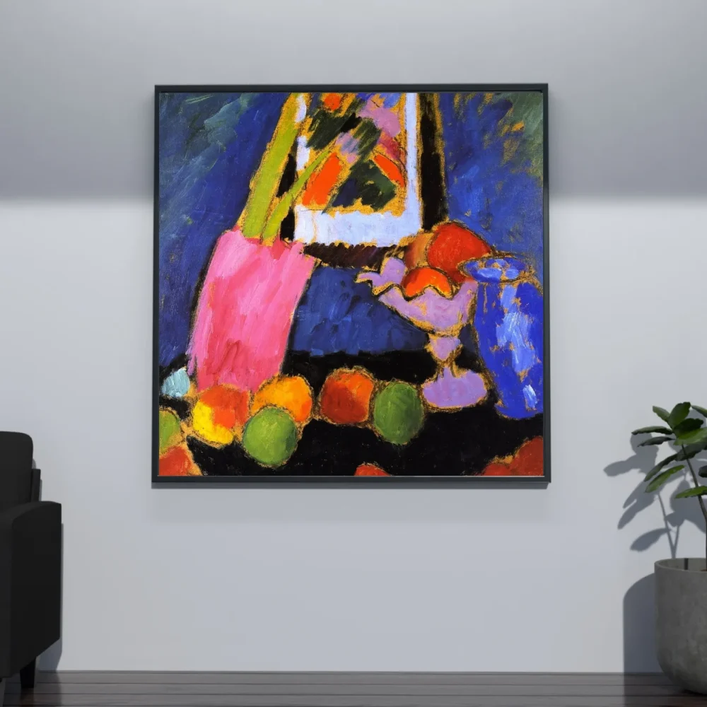 Pintar por números Bodegón con manzanas y violetas – foto 4
