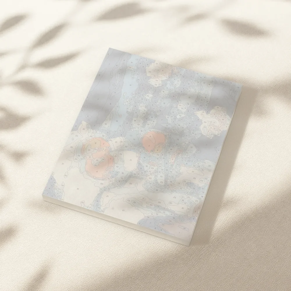 Pintar por Números - Bodegón con rosas en un jarrón de cristal