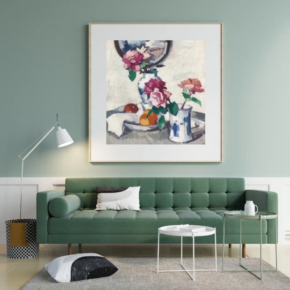 Pintar por números Bodegón con rosas y fruta – foto 3