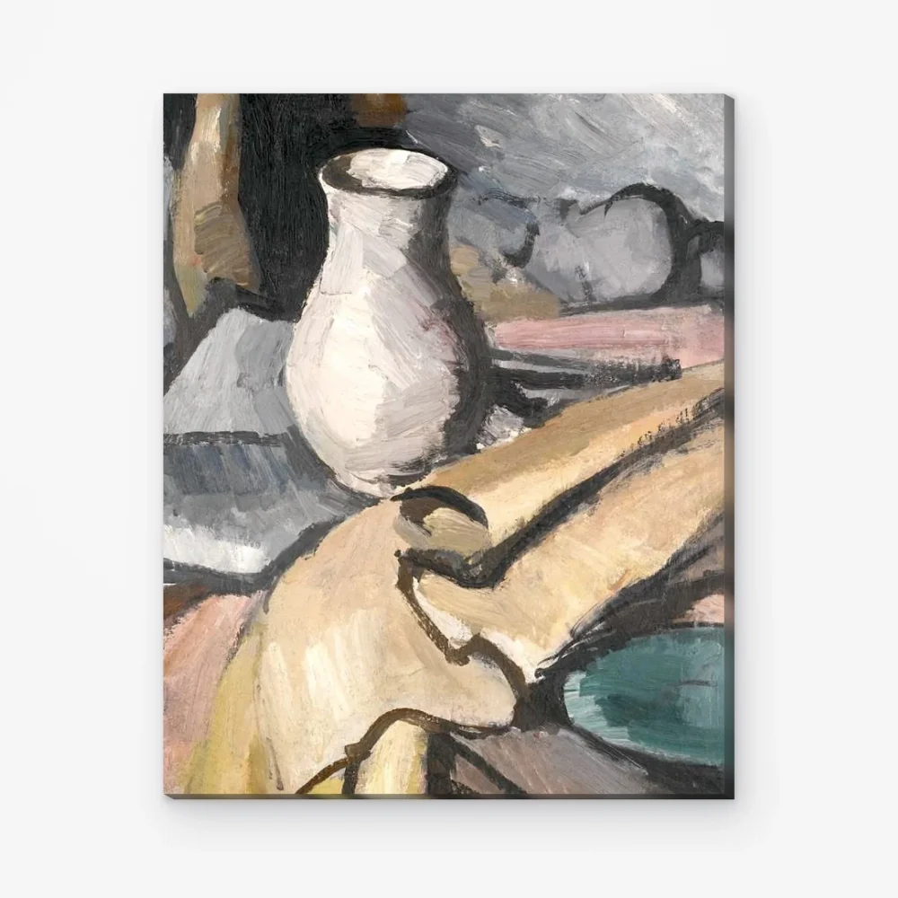 Pintar por Números - Bodegón con un jarrón blanco