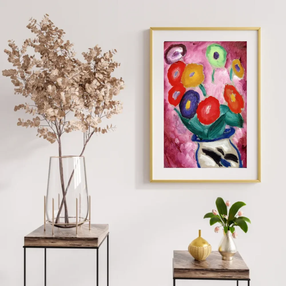 Pintar por números Bodegón de flores - Alexej von Jawlensky – foto 2