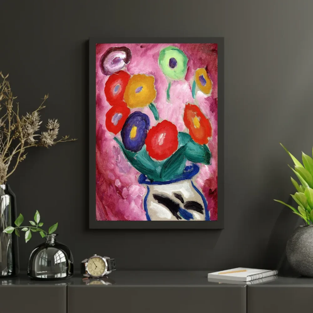 Pintar por números Bodegón de flores - Alexej von Jawlensky – foto 3