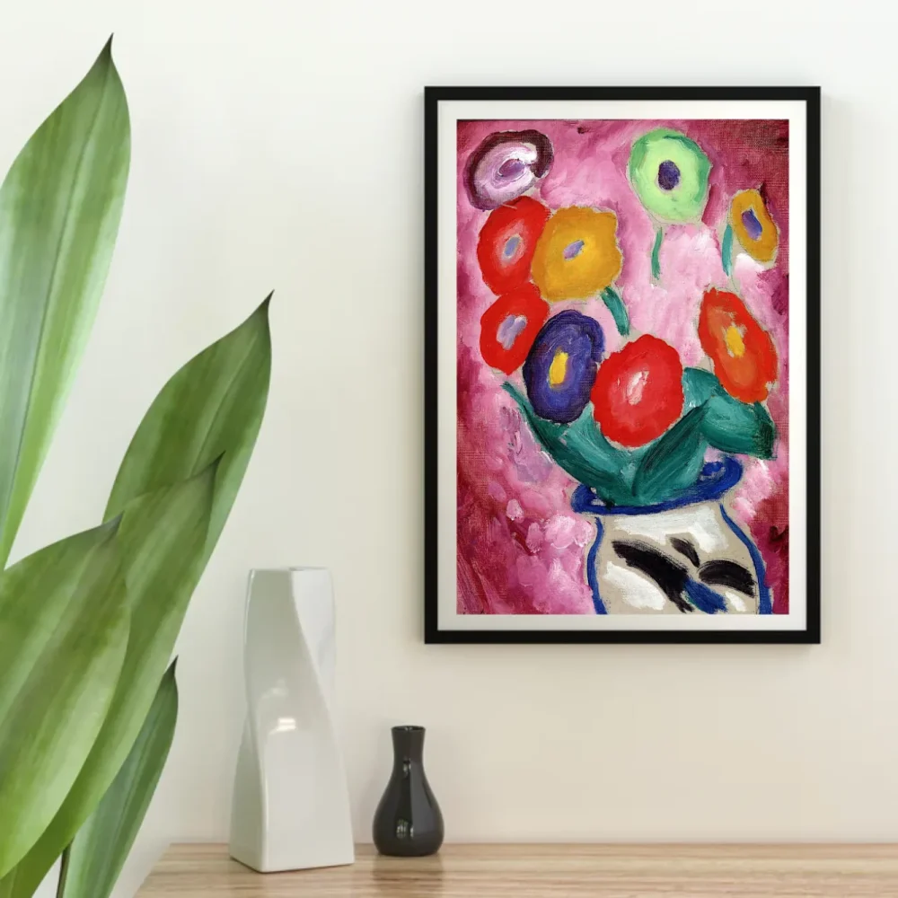 Pintar por números Bodegón de flores - Alexej von Jawlensky – foto 4