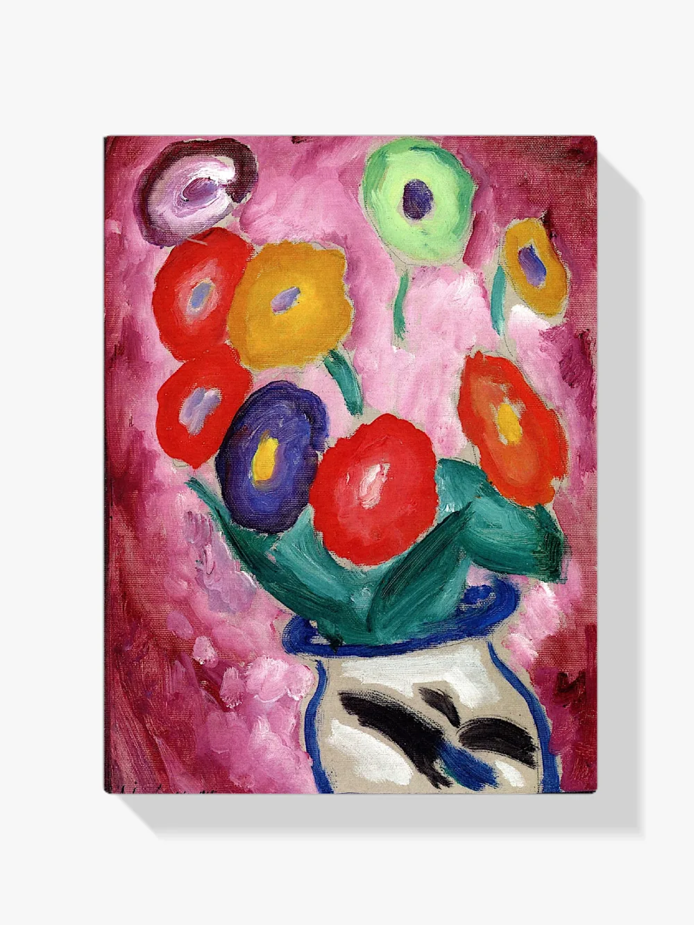 Pintar por números Bodegón de flores - Alexej von Jawlensky