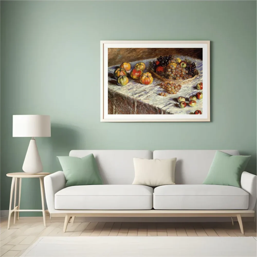 Pintar por números Bodegón, manzanas y uvas 2 – foto 4