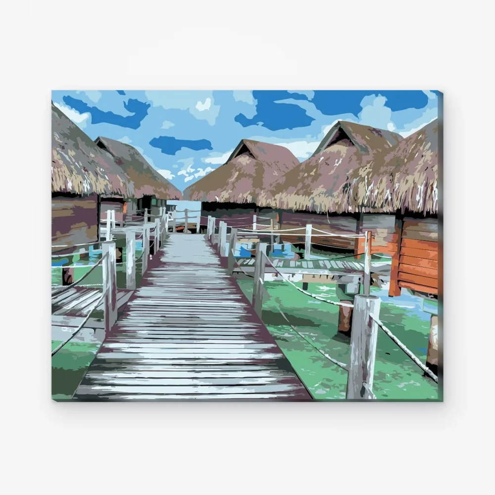 Pintar por Números - Bora Bora