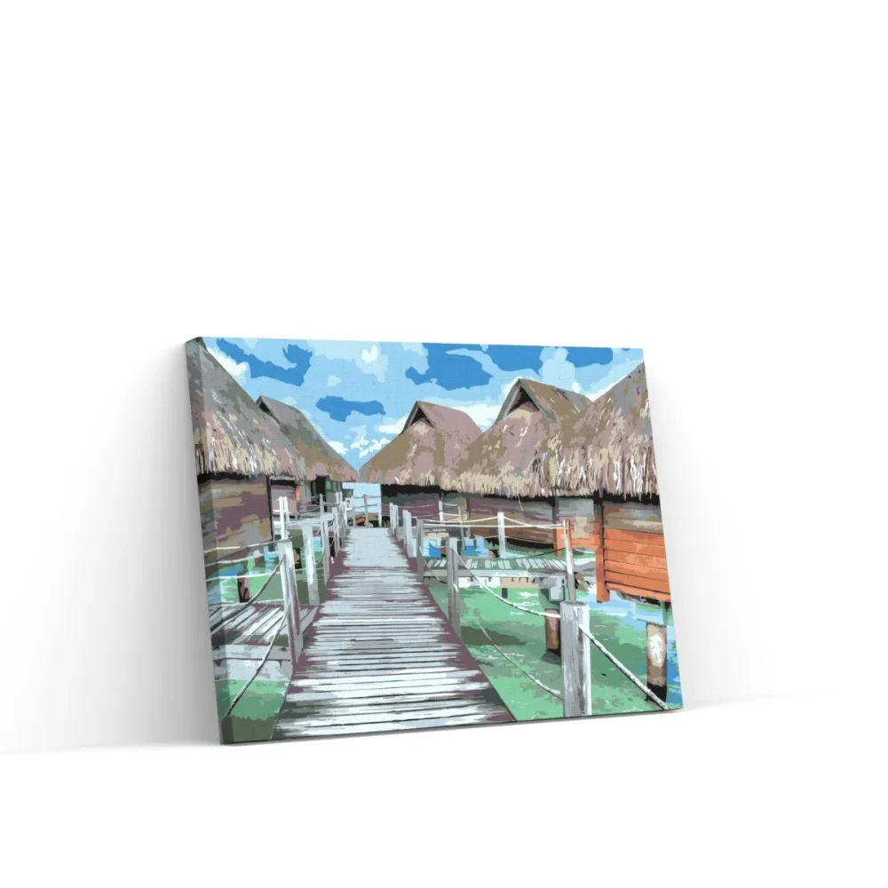 Pintar por números Bora Bora