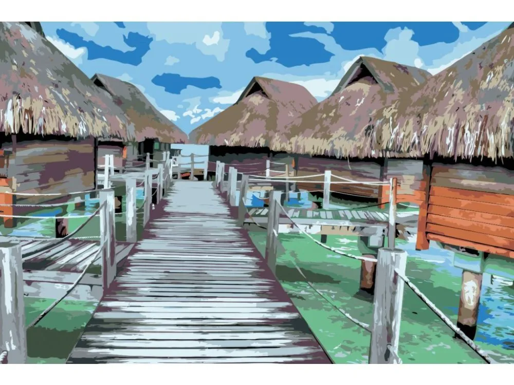 Pintar por números Bora Bora – foto 2