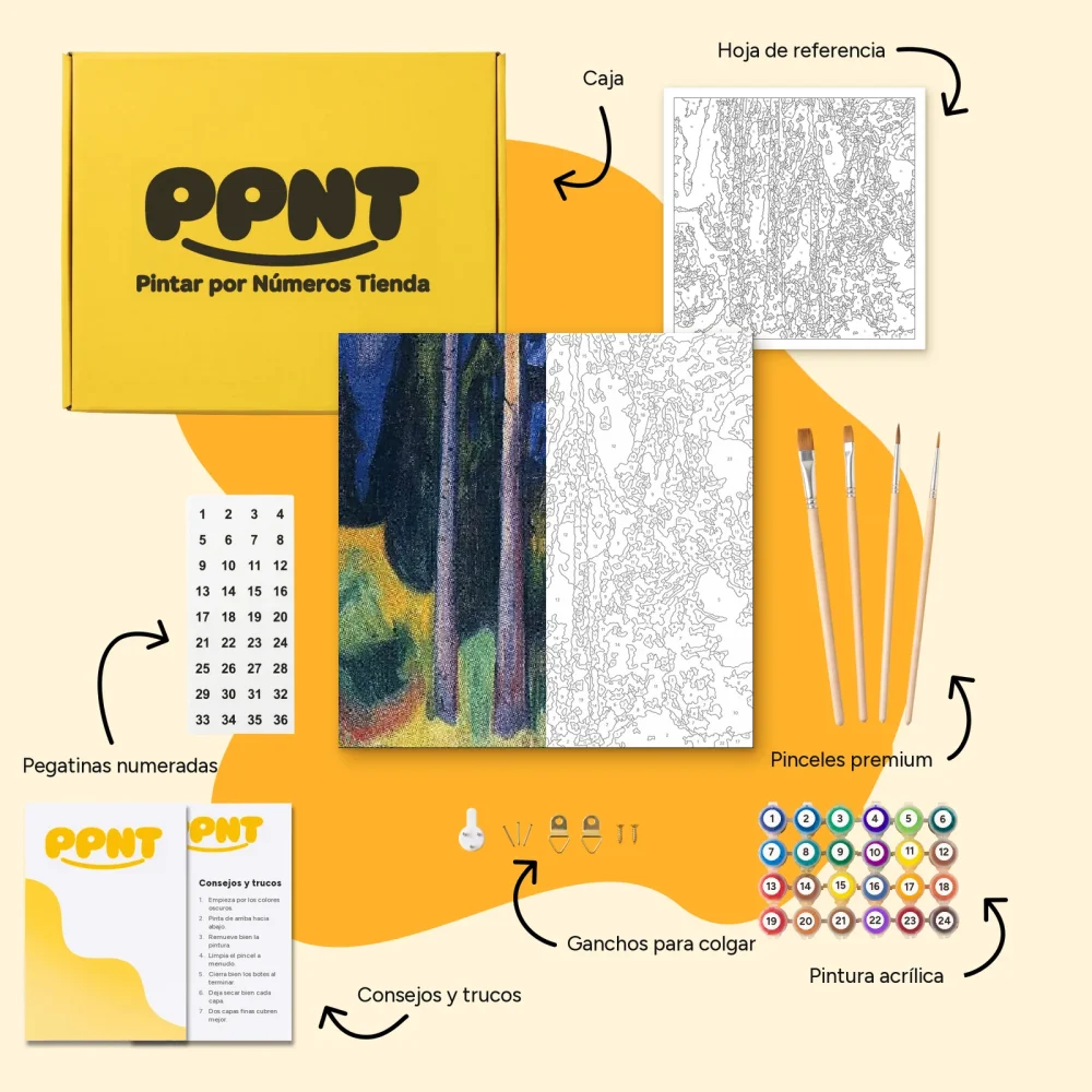 Pintar por Números - Bosque