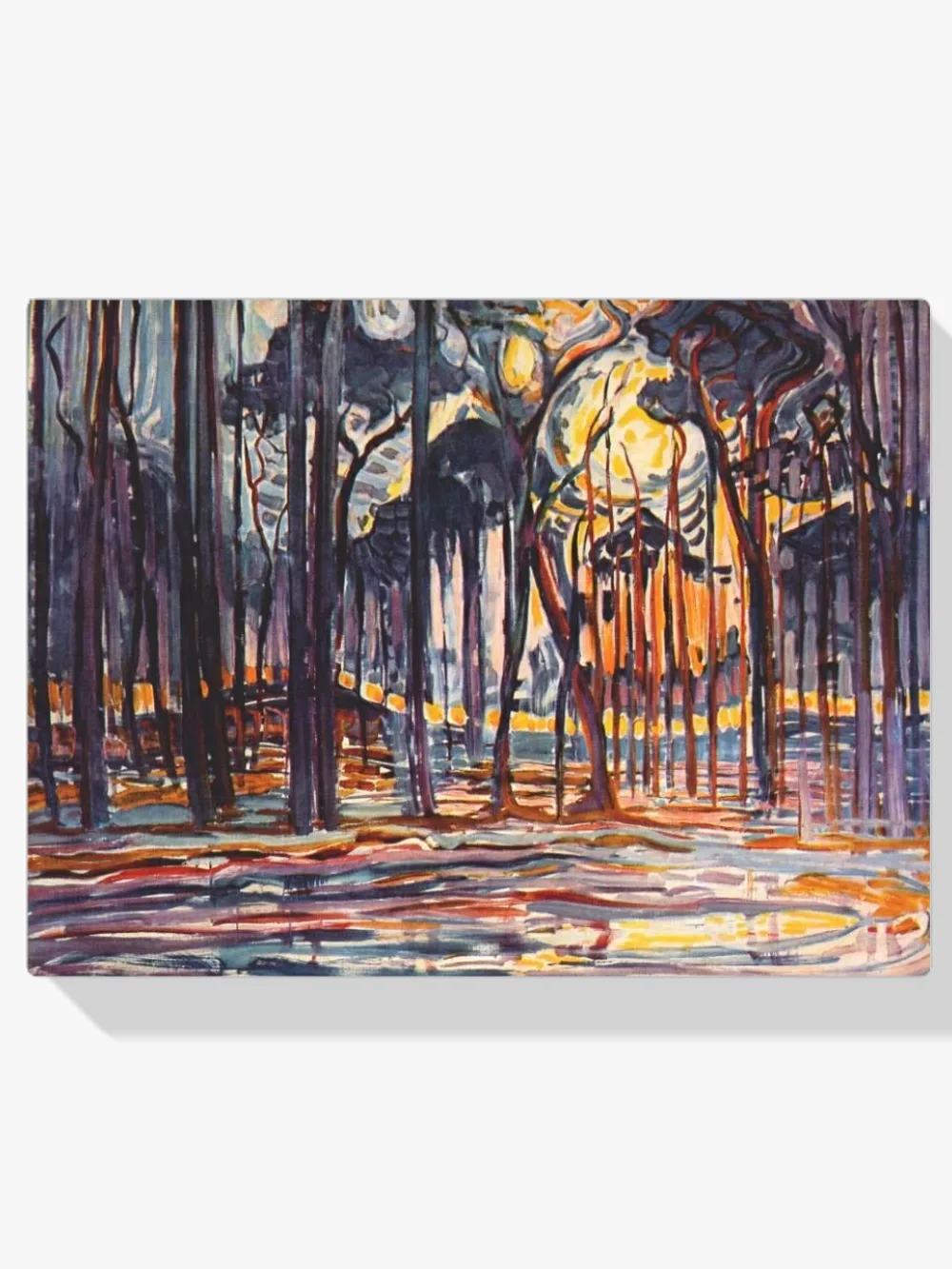 Pintar por números Bosque cerca de Oele