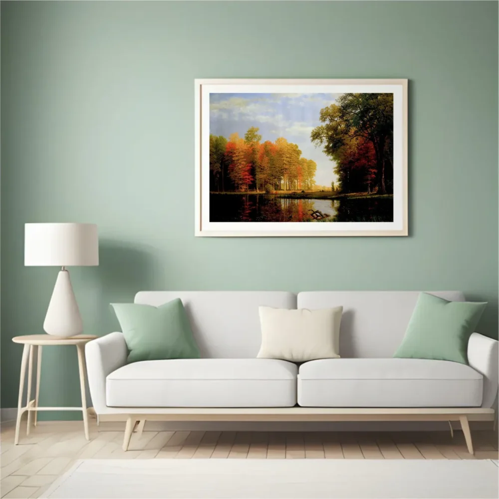 Pintar por números Bosques otoñales – foto 4