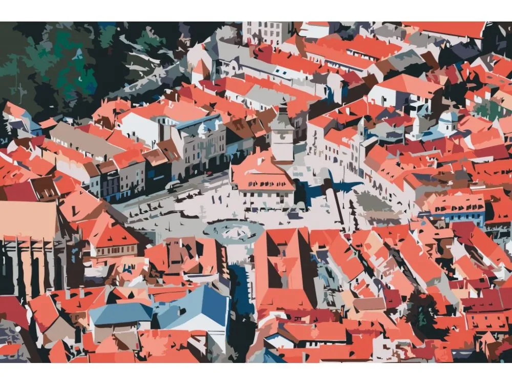 Pintar por números Brasov, Rumanía 2 – foto 2