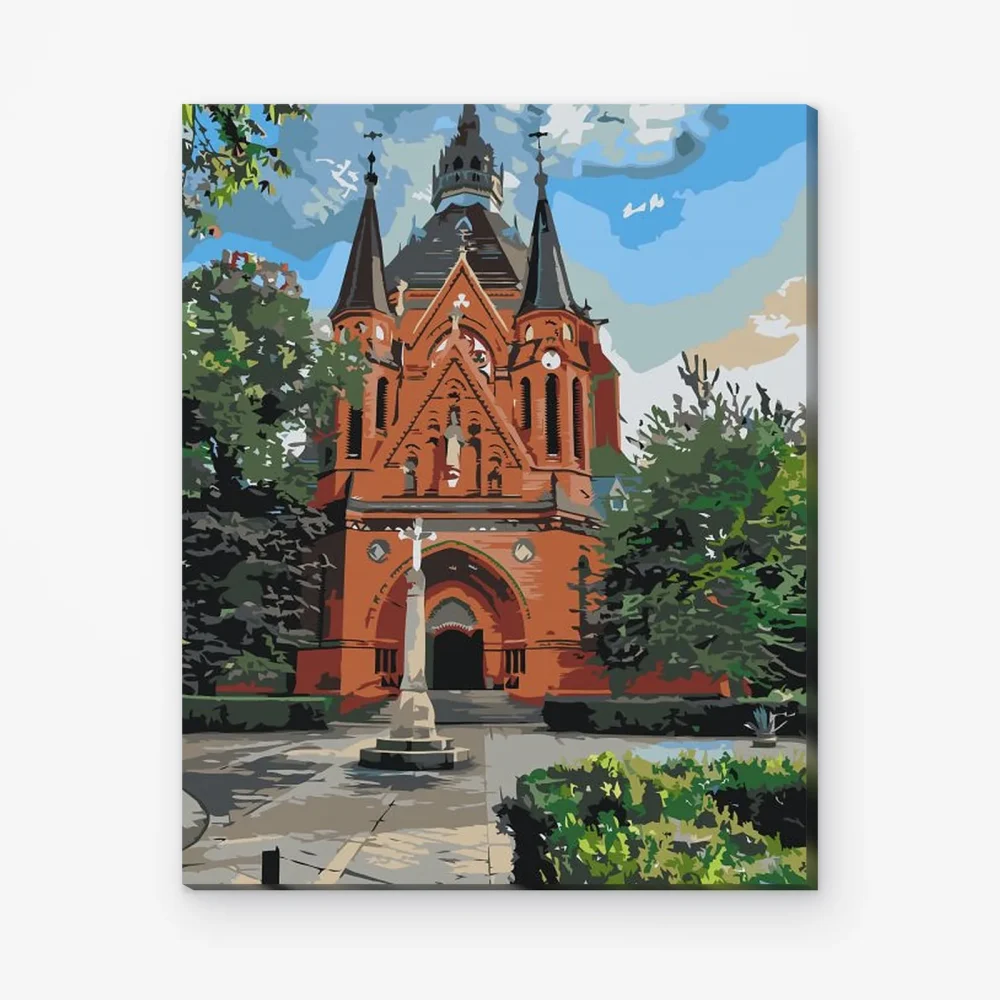 Pintar por Números - Břeclav - Iglesia de la Visitación de la Virgen