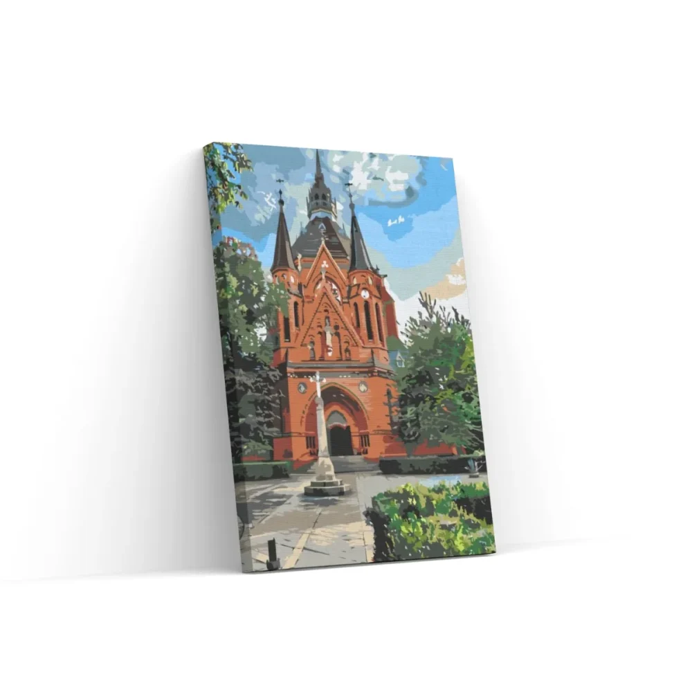 Pintar por números Břeclav - Iglesia de la Visitación de la Virgen