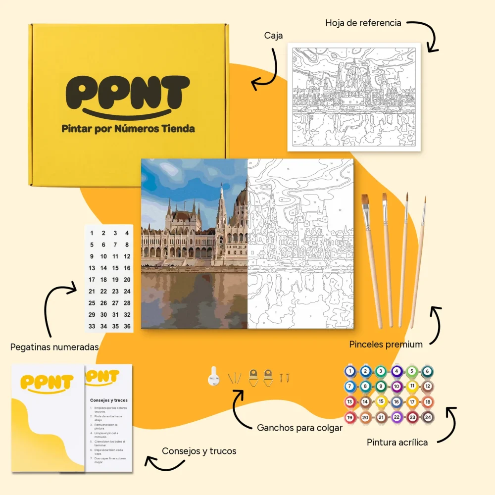Pintar por Números - Budapest
