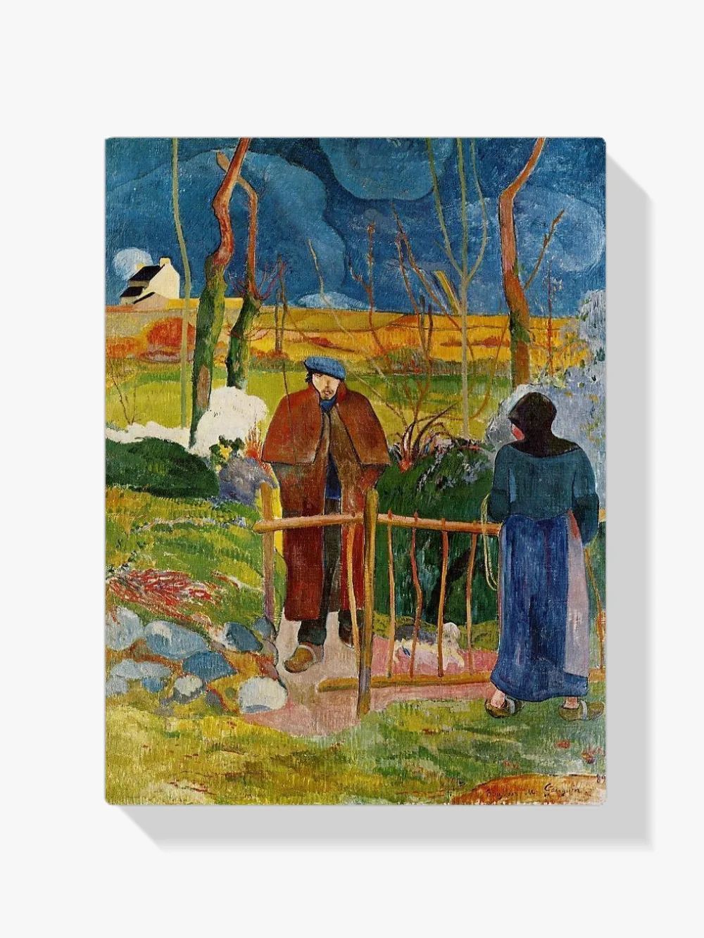 Pintar por números Buenos días, señor Gauguin