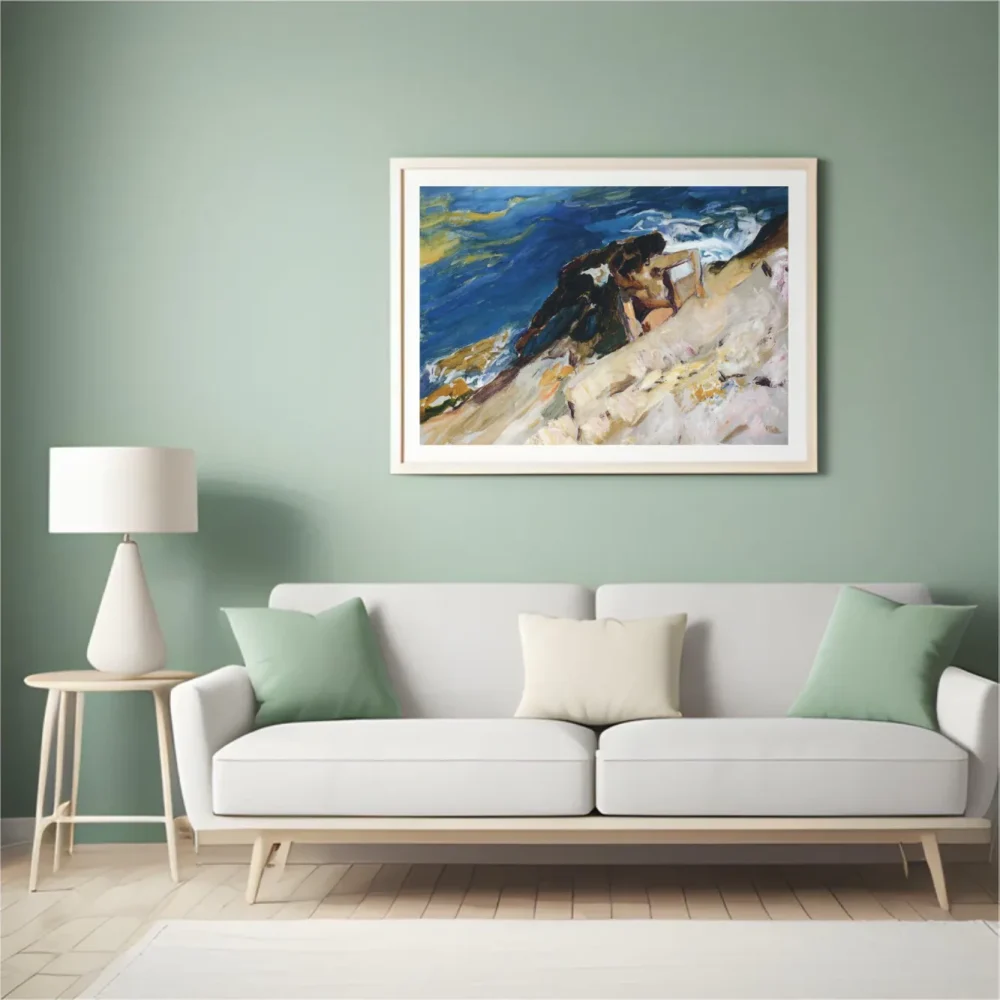 Pintar por números Buscando cangrejos entre las rocas, Jávea – foto 4