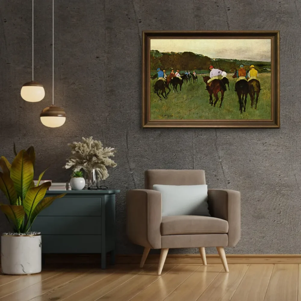 Pintar por números Caballos de carreras en Longchamp – foto 2