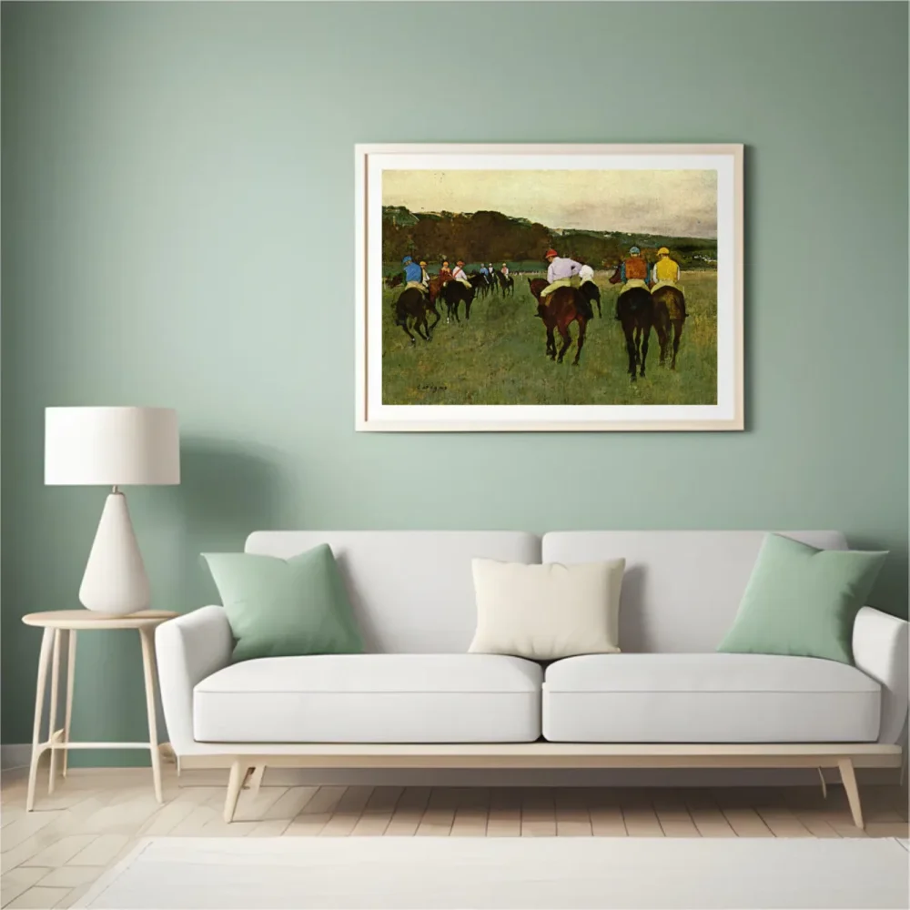 Pintar por números Caballos de carreras en Longchamp – foto 4