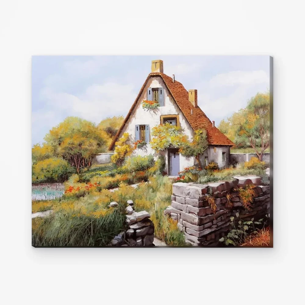 Pintar por Números - Cabaña