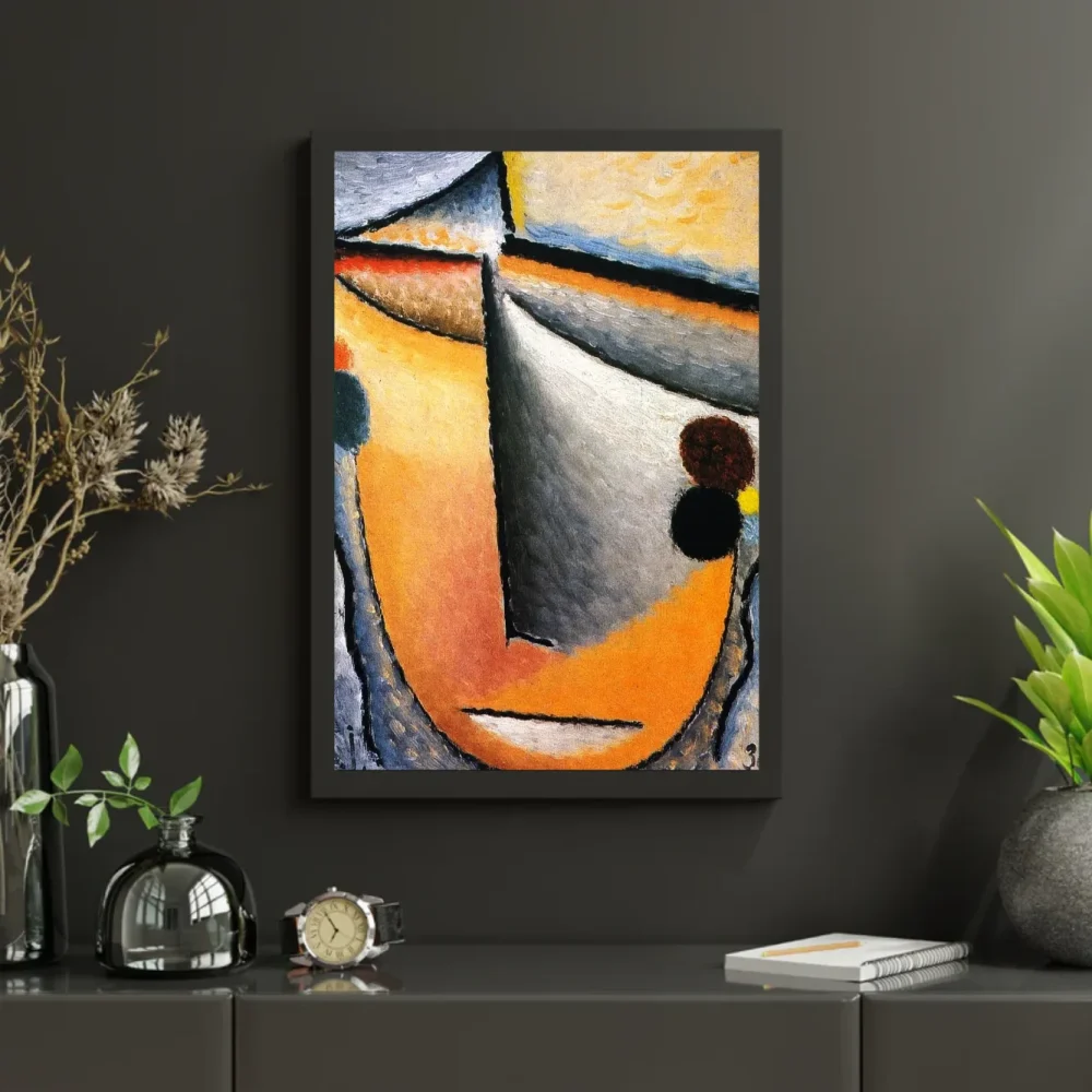 Pintar por números Cabeza abstracta – foto 3