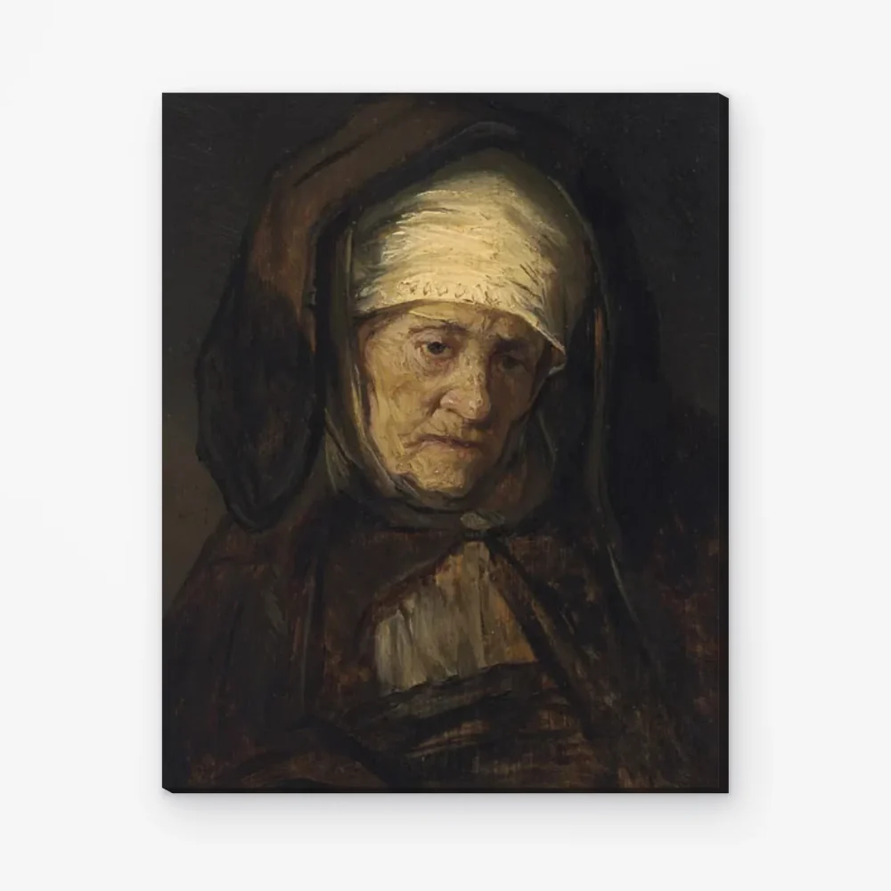 Pintar por Números - Cabeza de anciana
