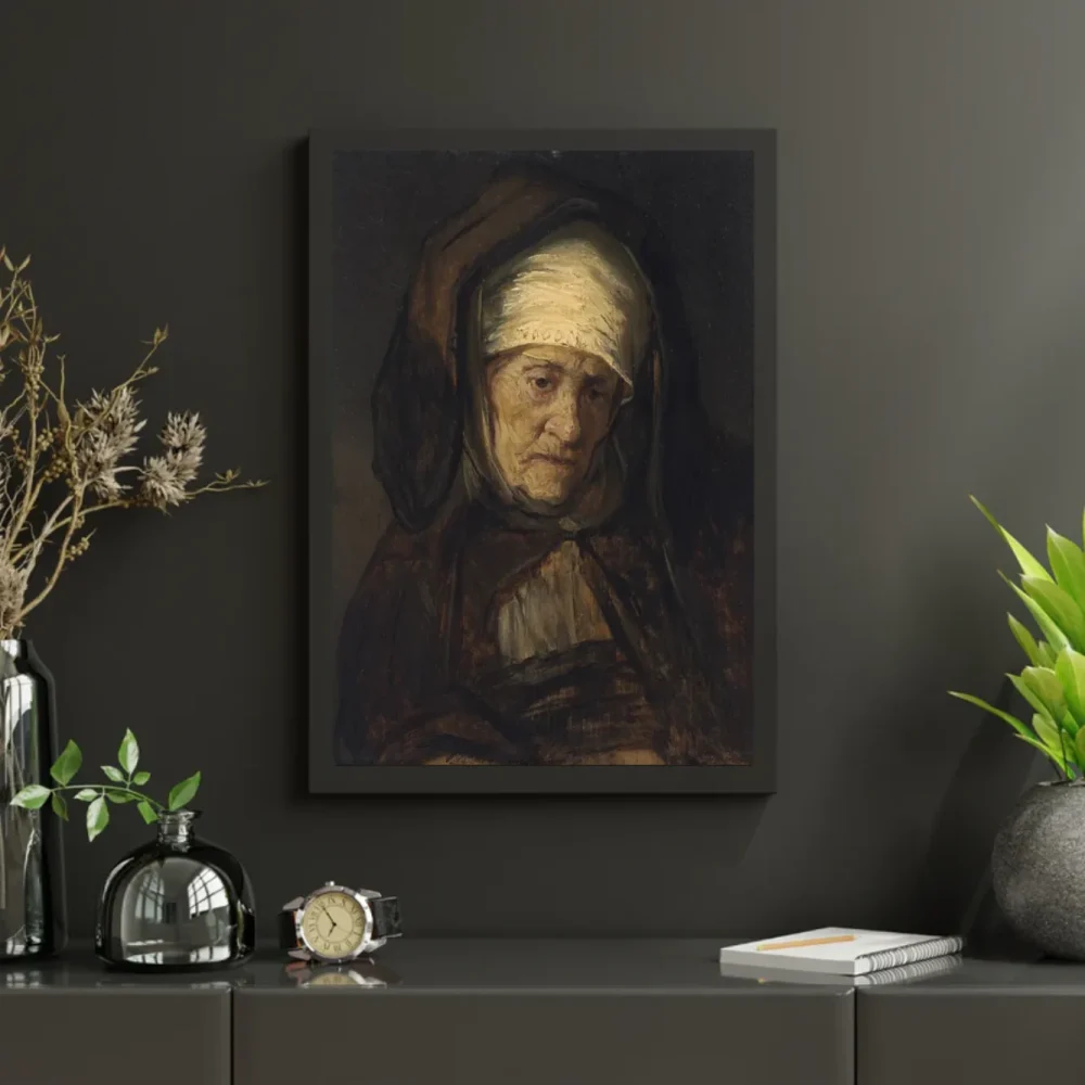 Pintar por números Cabeza de anciana – foto 3