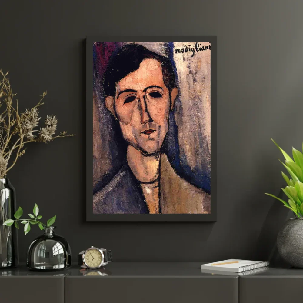 Pintar por números Cabeza de hombre (retrato de un poeta) – foto 3