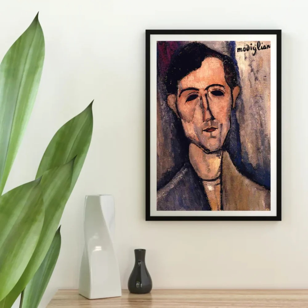 Pintar por números Cabeza de hombre (retrato de un poeta) – foto 4