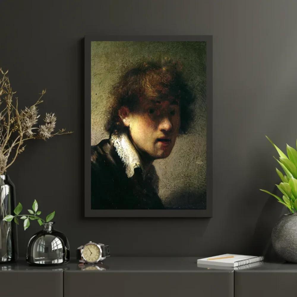 Pintar por números Cabeza de joven o autorretrato – foto 3