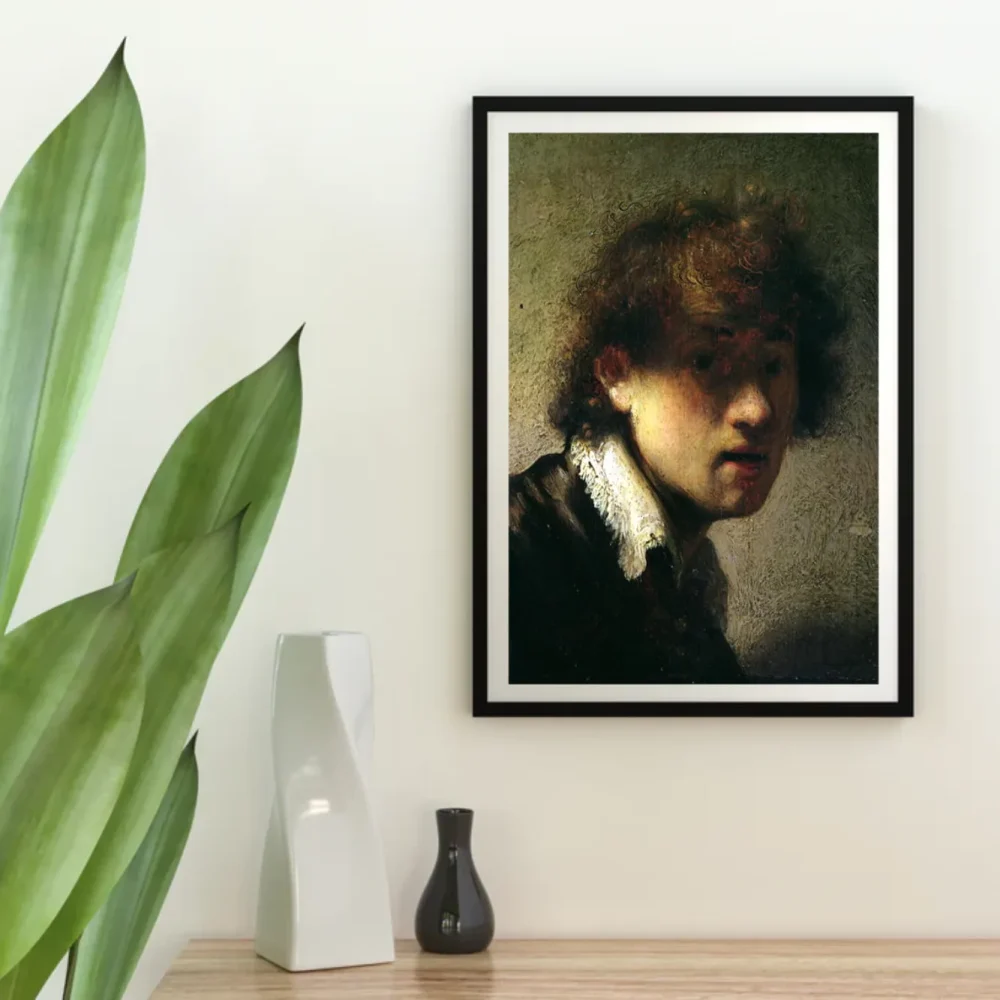 Pintar por números Cabeza de joven o autorretrato – foto 4