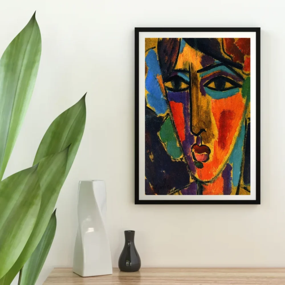 Pintar por números Cabeza de mujer – foto 4
