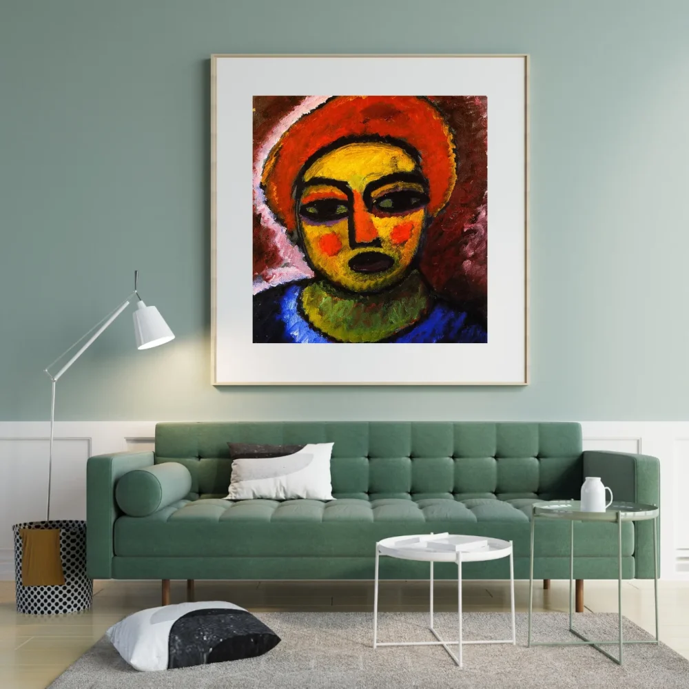 Pintar por números Cabeza de mujer - Alexej von Jawlensky 2 – foto 3