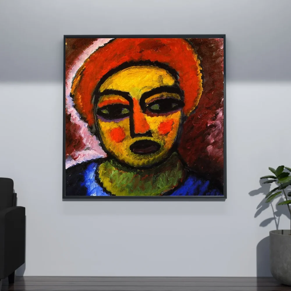 Pintar por números Cabeza de mujer - Alexej von Jawlensky 2 – foto 4
