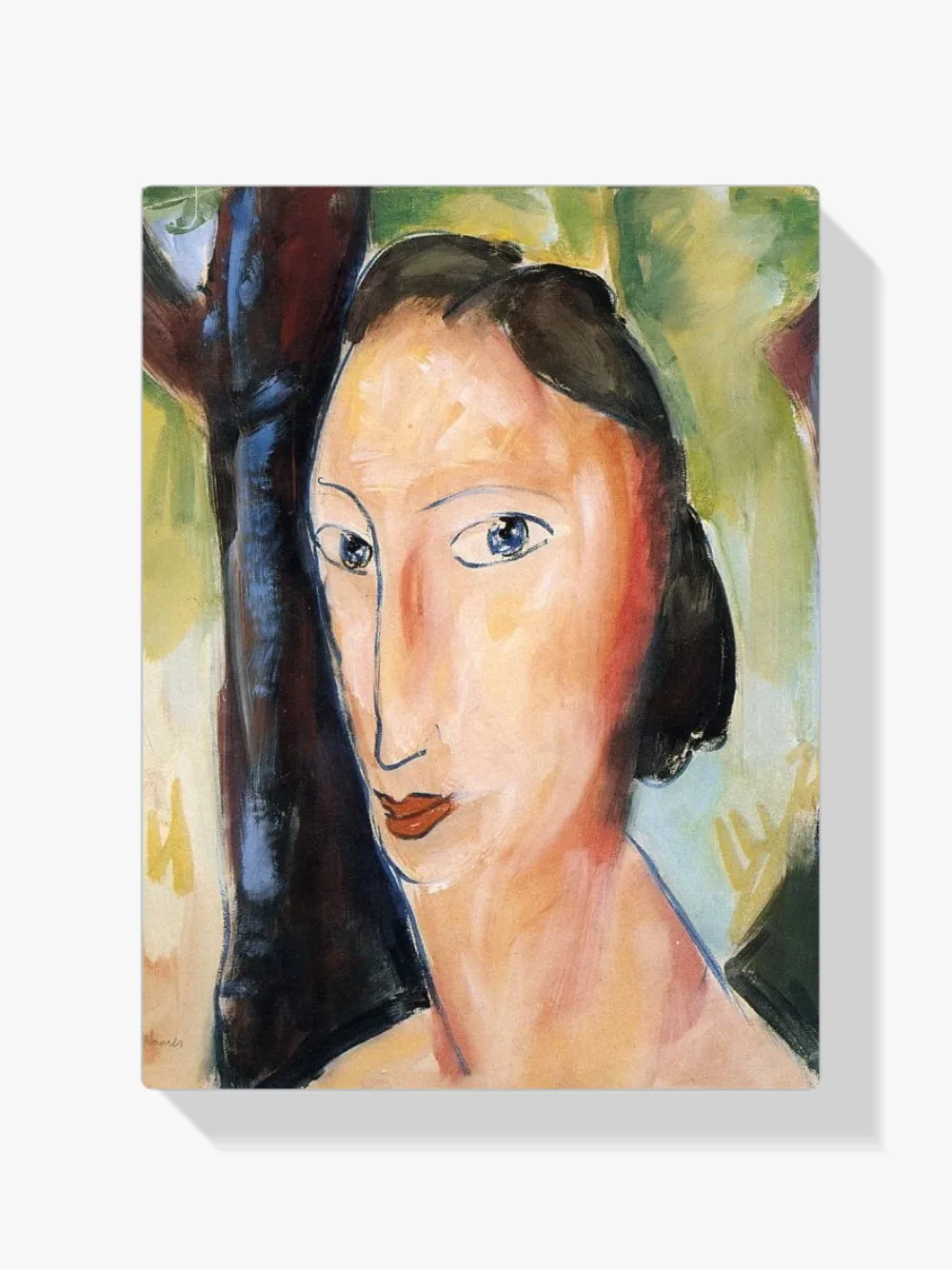 Pintar por números Cabeza de mujer - Alfred Henry Maurer 2