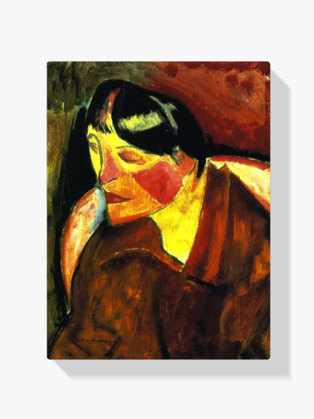 Pintar por números Cabeza de mujer - Alfred Henry Maurer