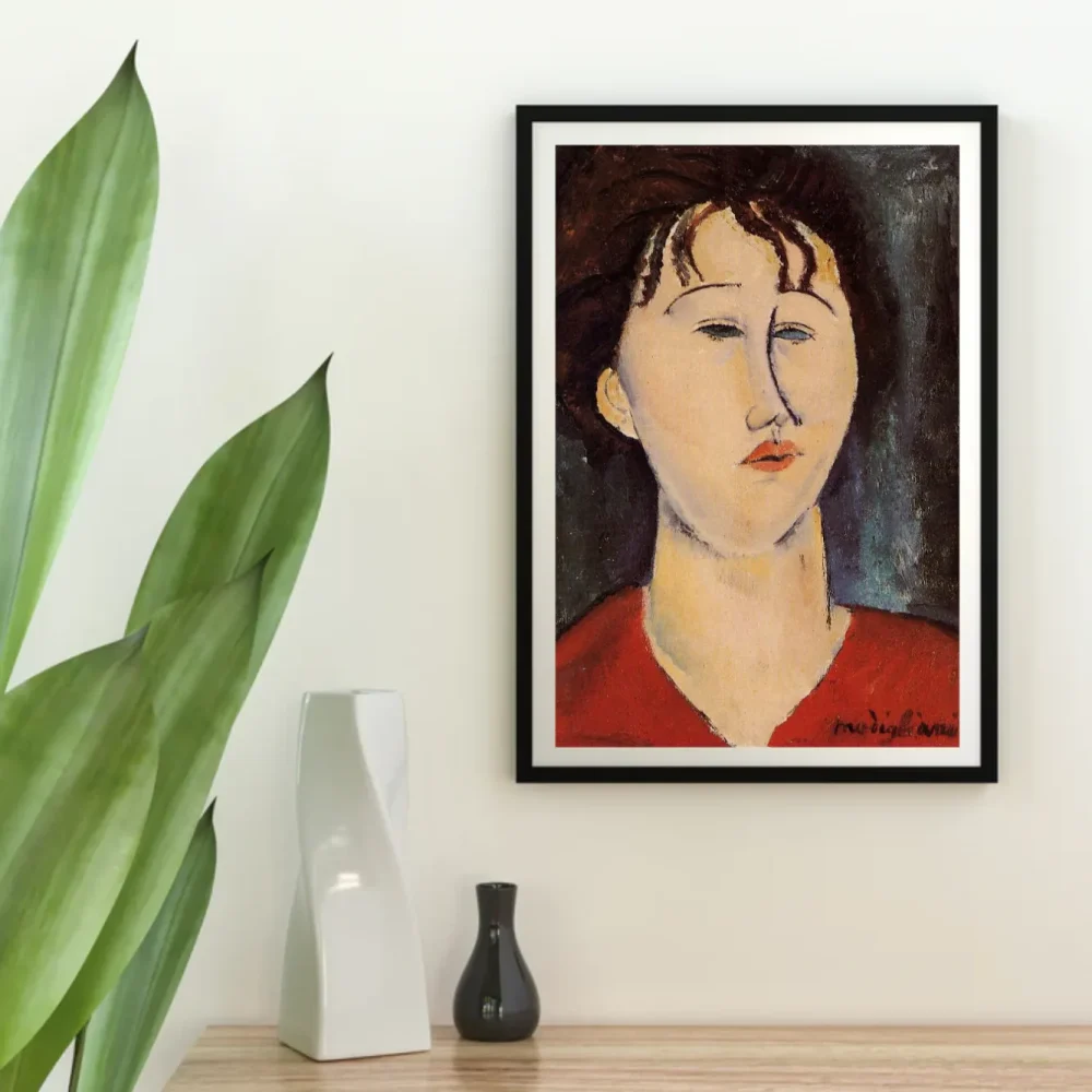 Pintar por números Cabeza de mujer - Amedeo Modigliani – foto 4