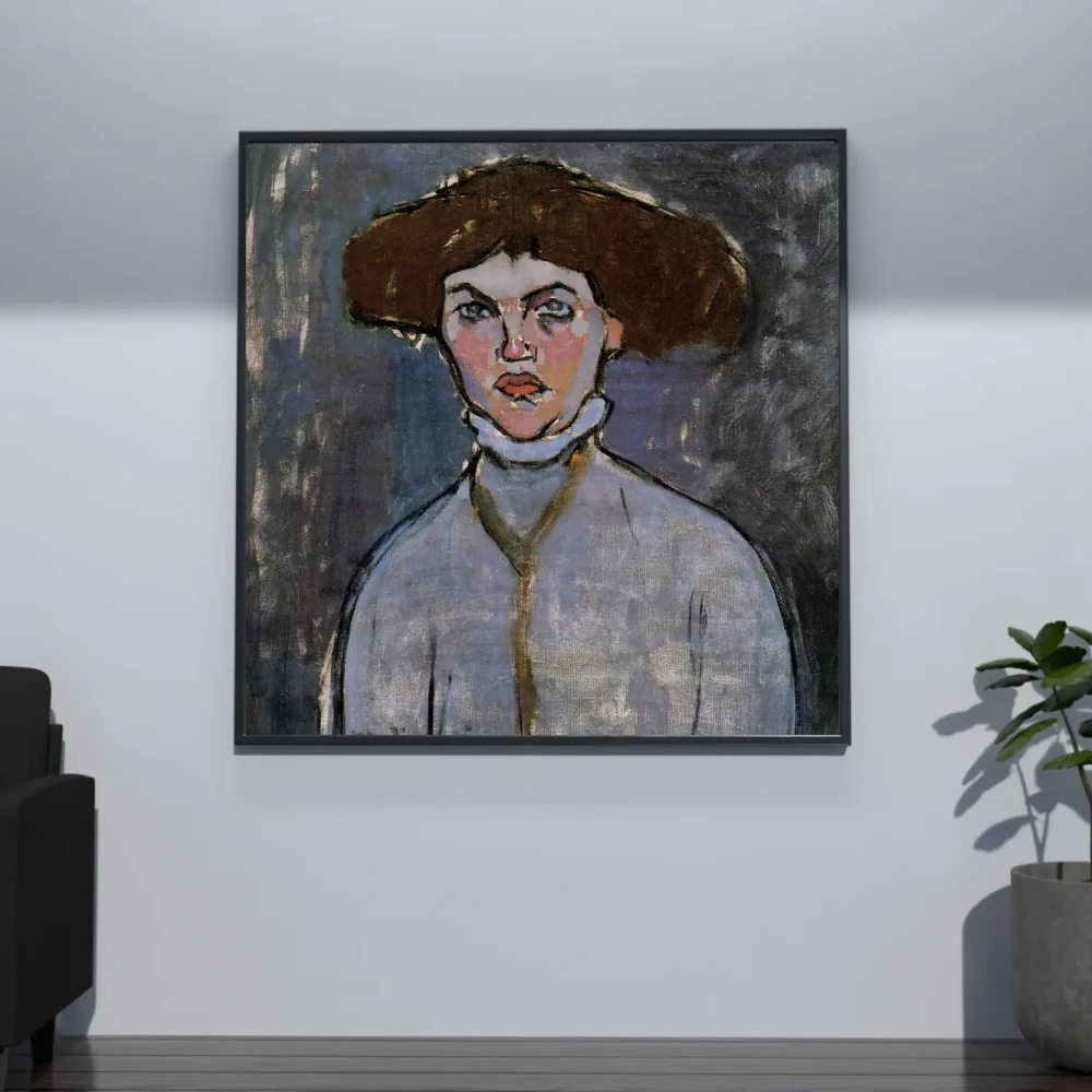 Pintar por números Cabeza de una joven – foto 4