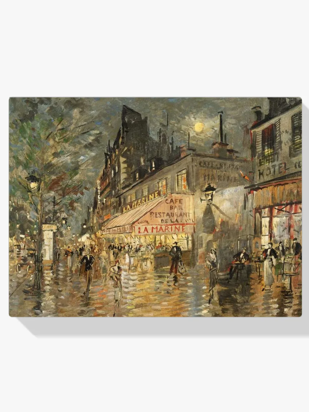 Pintar por números Café La Marine, París