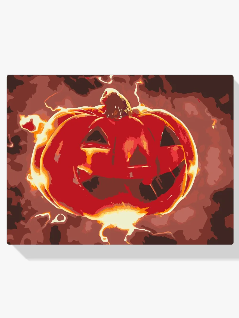 Pintar por números Calabaza de Halloween - Artistas célebres