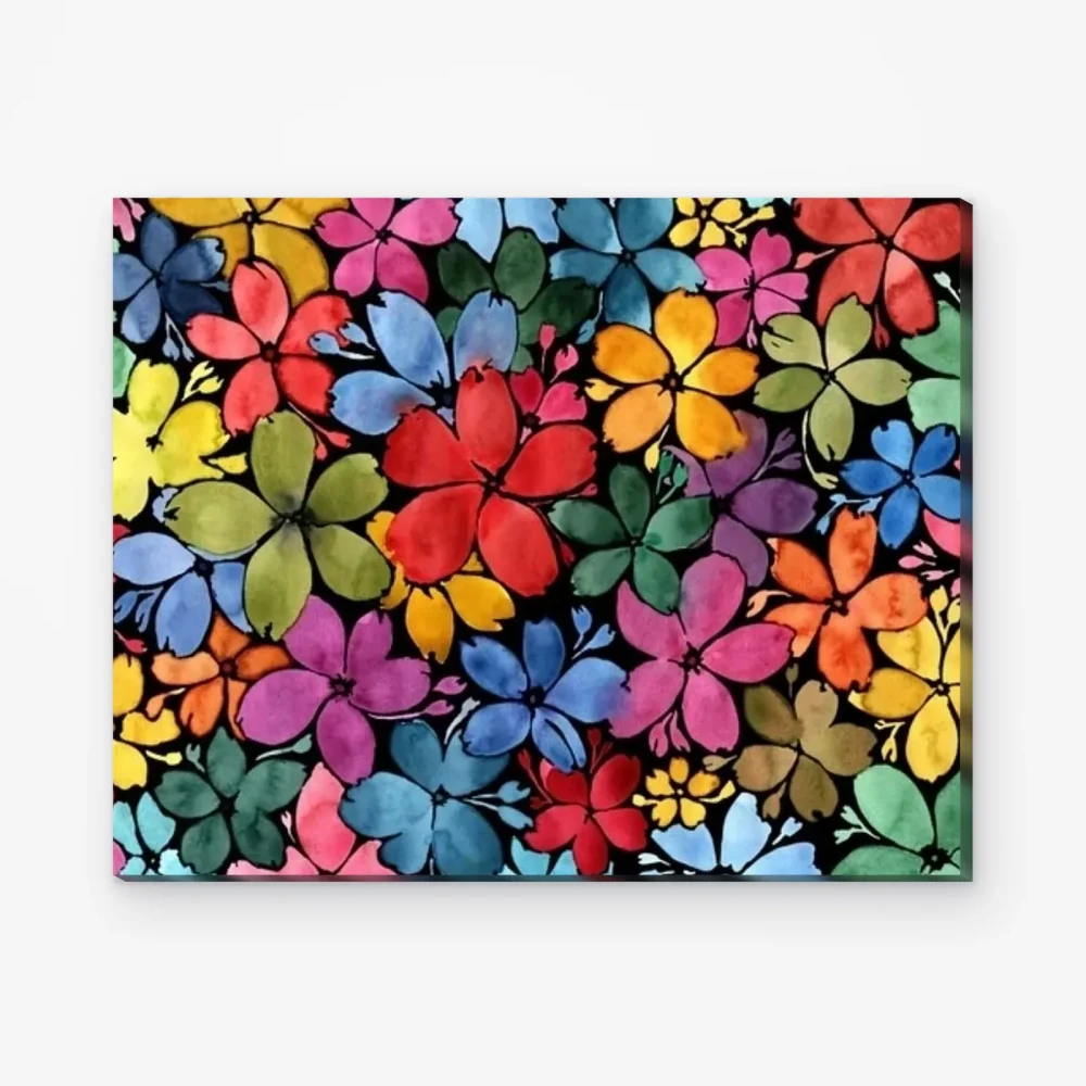 Pintar por Números - Caleidoscopio de flores
