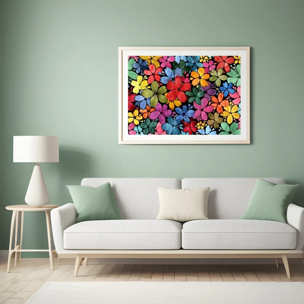 Pintar por números Caleidoscopio de flores – foto 5