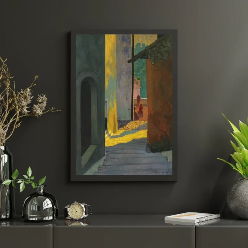 Pintar por números Calle antigua de Cagnes – foto 3