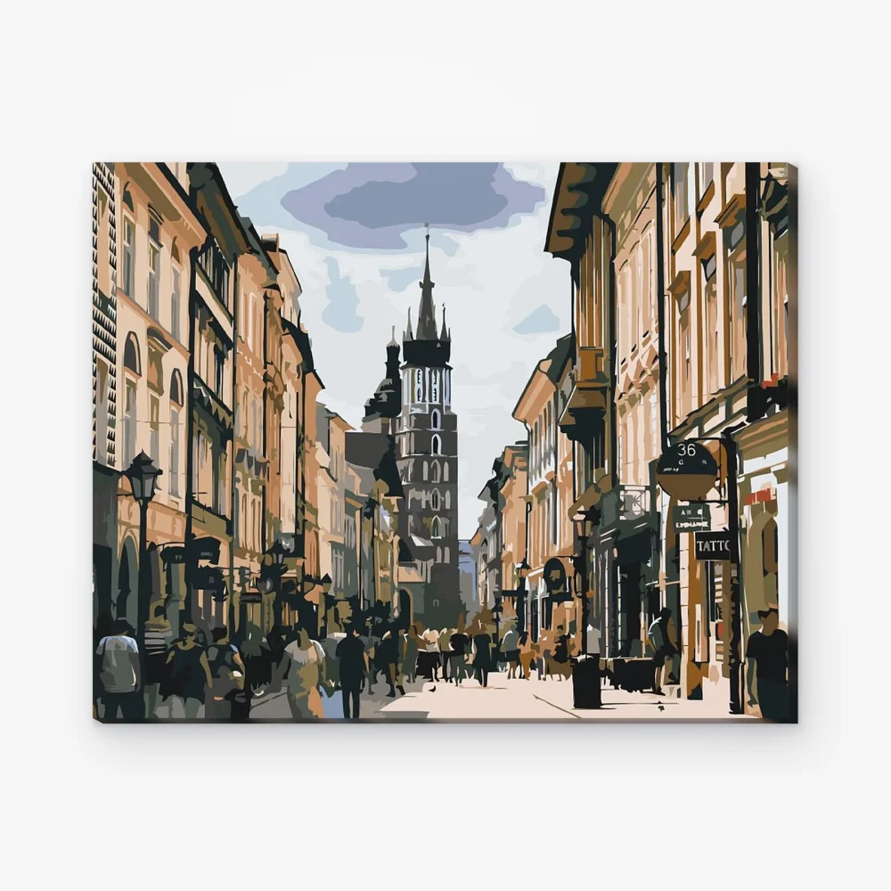 Pintar por Números - Calle de Cracovia